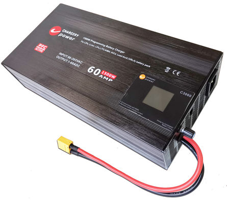 30V 1500W prąd napięcia regulowany Adapter do ładowarki akumulatora SMPS 1S 4S 8S 60A