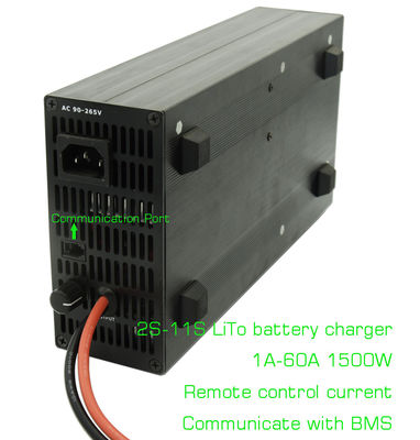 regulowany 29,7V 11S LTO ładowarka akumulatora dla E motocykla E skuter 1A-60A