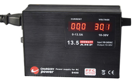 Programujący ładowarkę RC dla śmigłowców SMPS Ładowarka akumulatora 13A 30V 400W
