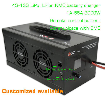 ODM 13S NMC Li-ion Lithium Battery Charger 12v 54.6V 3000W