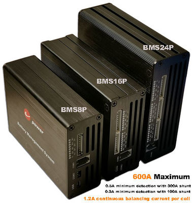LTO NMC System zarządzania akumulatorami litowymi BMS 24S 18S 100A 300A 600A